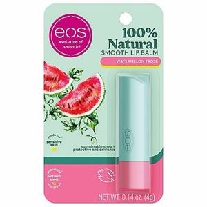 EOS 100% Natural Smooth Lip Balm Watermelon Frosé 0.14 oz NWT